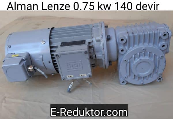 1 hp redüktör