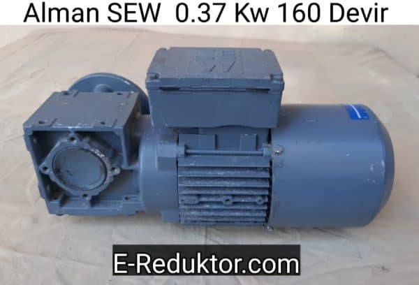 0.37 kw frenli redüktör