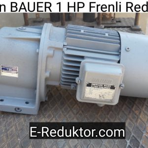 alman bauer 1 hp redüktör