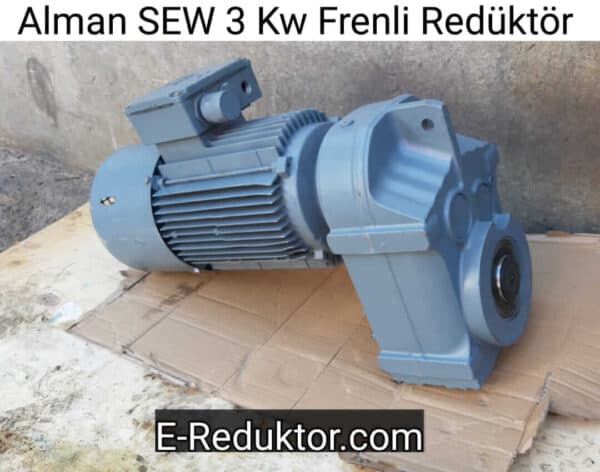 sew 3 kw redüktör