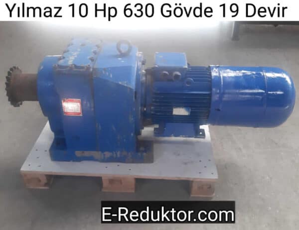 yılmaz redüktör 10 hp 630 gövde redüktör