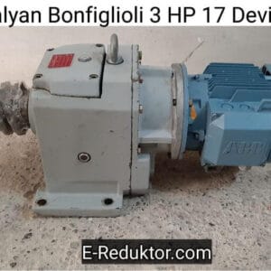 3 HP Bonfiglioli Redüktör