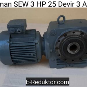 SEW 3 HP 25 devir Redüktör