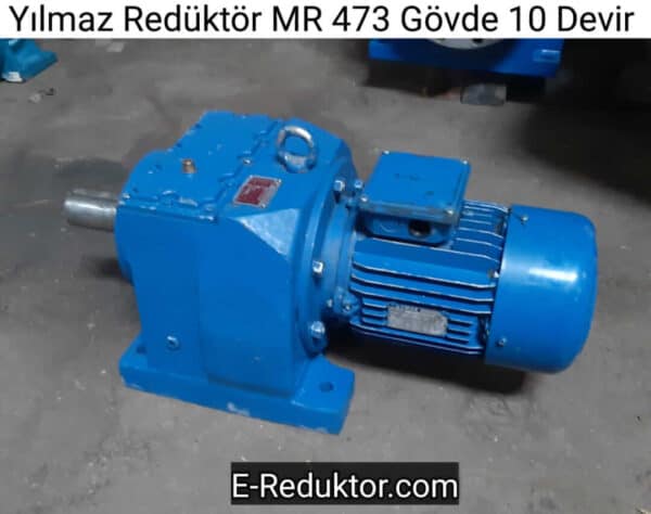 yılmaz redüktör mr 473 redüktör