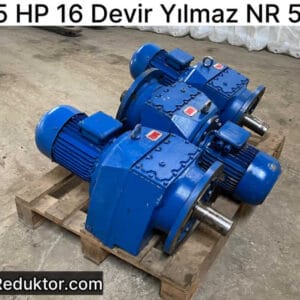 5.5 hp flanşlı redüktör