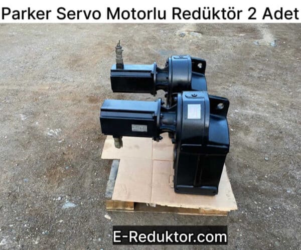 servo motorlu paralel milli redüktör