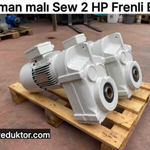 Alman 2 HP Frenli Redüktör