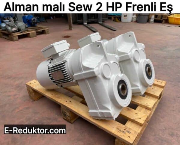 Alman 2 HP Frenli Redüktör